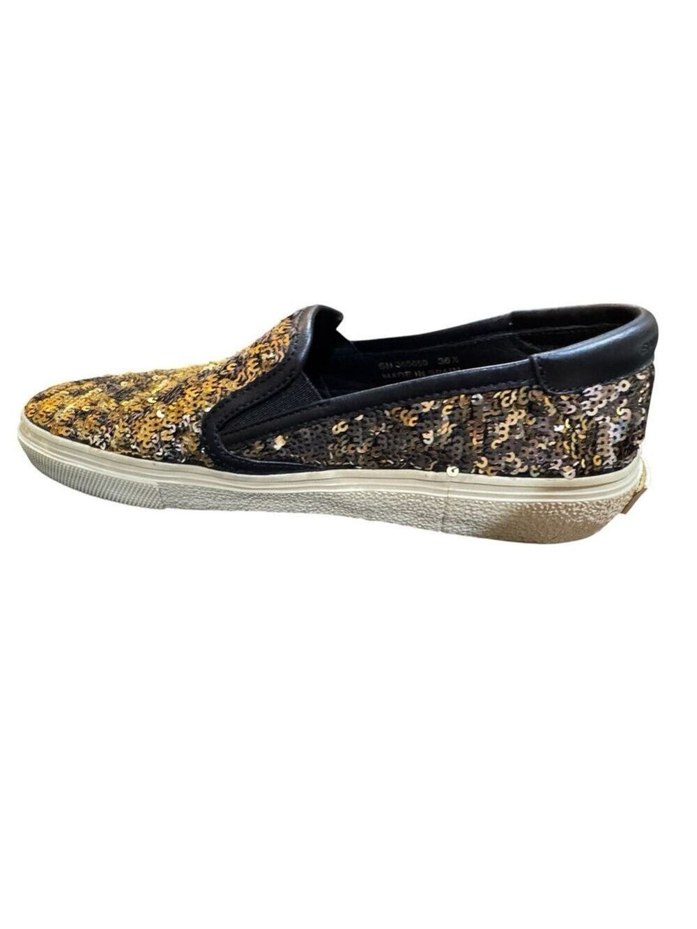 Saint Laurent Sequin Skate Sneakers in Box with COA - Picture 4 of 14